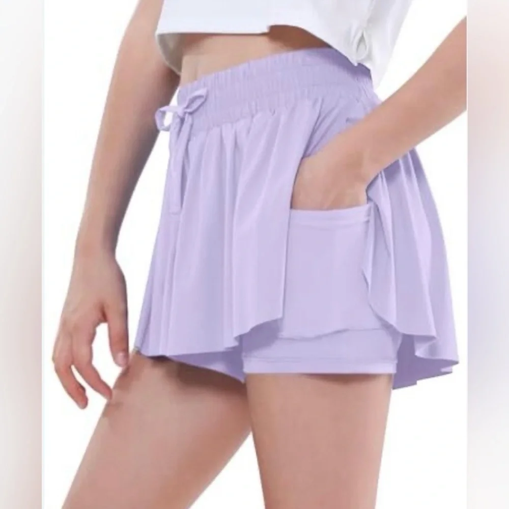btween | Bottoms | Kids Girl Btween Active Athletic Shorts Black and Pink Set.